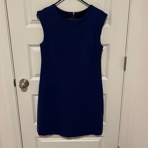 Cynthia Rowley blue midi work dress
